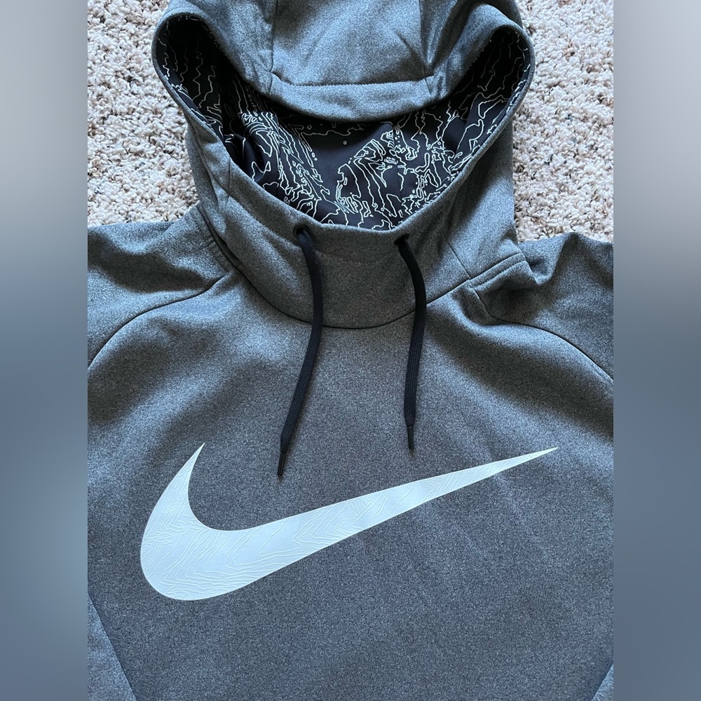 Nike Dri Fit XXL Hoodie Gray